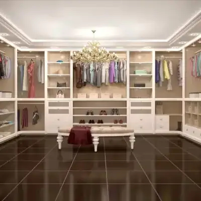 Custom Walk In Closet